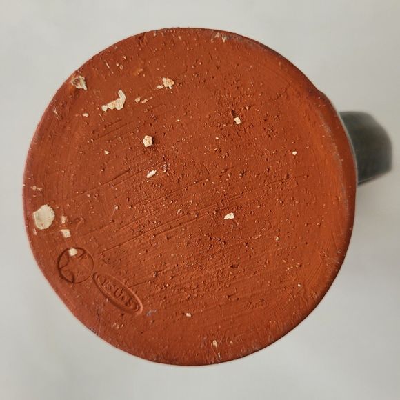 Vintage Rockdale Union Stoneware Glazed Mug RUS Elisabeth Goessling Red Clay - Picture 6 of 8